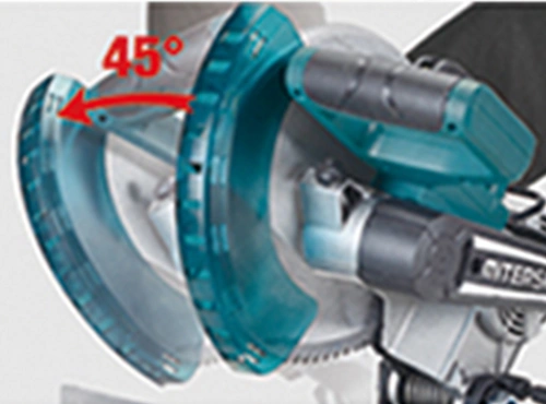 左侧0°-45°斜角切割